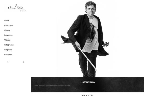 Enfold theme site design template sample
