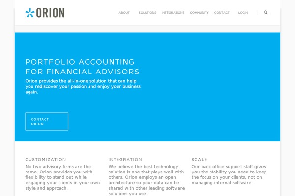 orion-child theme websites examples