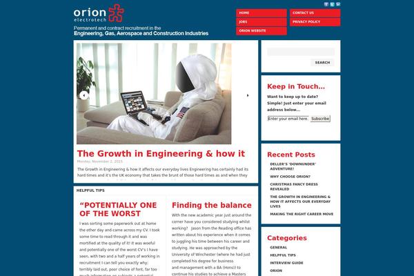 orionelectrotechblog.com site used Organic_verbage