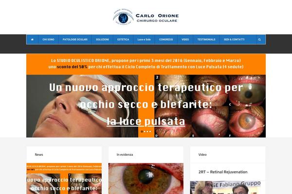 Enterprise Pro theme site design template sample