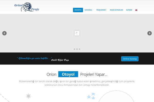 Porto theme site design template sample