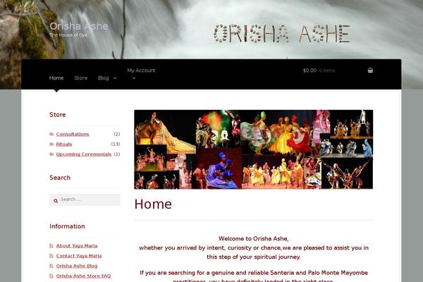Boutique theme site design template sample