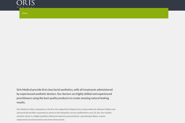 Zephyr-child theme site design template sample