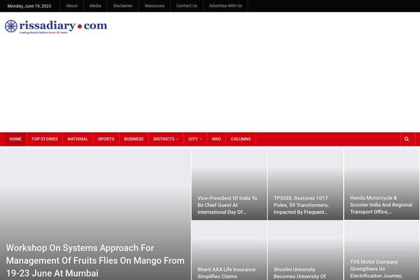 Publisher theme site design template sample