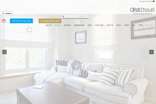 KALLYAS Child theme site design template sample