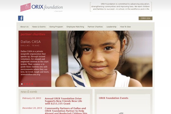 orixfoundation.org site used Orix