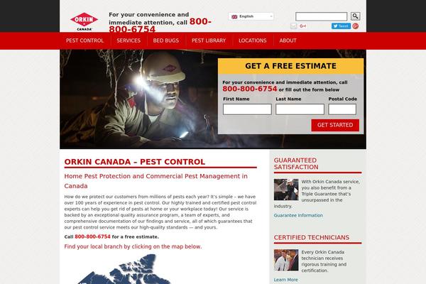 orkincanada.com site used Orkin2011
