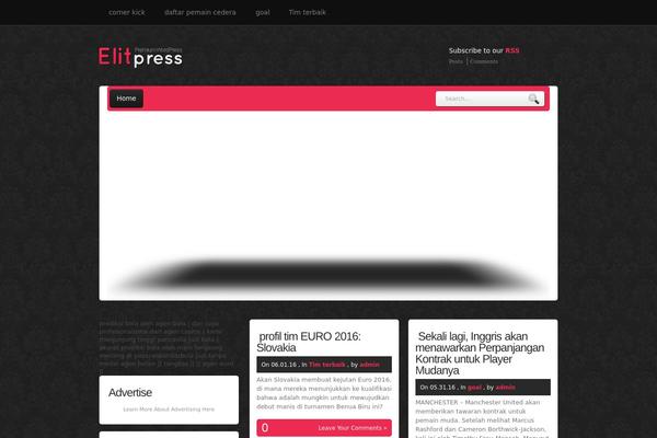 Fara theme site design template sample
