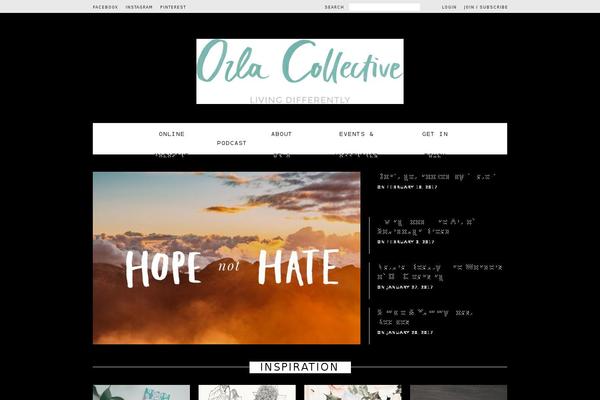 Cassia theme site design template sample