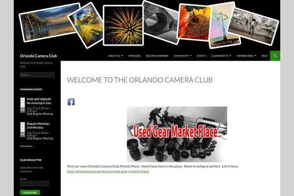 orlandocameraclub.com site used Orlandotheme