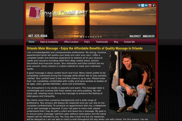 Omm theme site design template sample