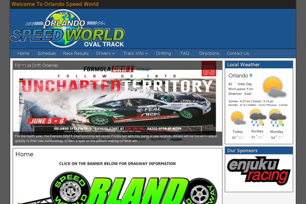 Site using Beautiful Yahoo Weather plugin