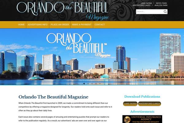 Initial theme site design template sample