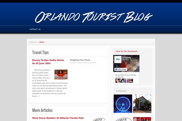 Nuntius theme site design template sample
