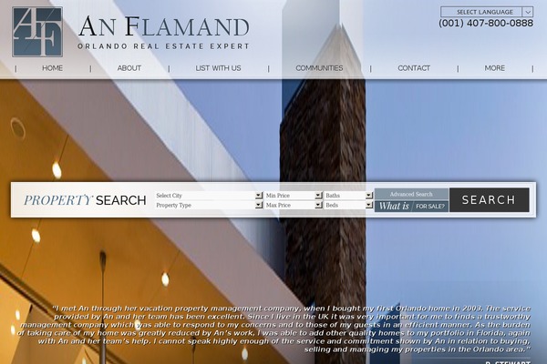Site using Optima Express + MarketBoost IDX Plugin plugin