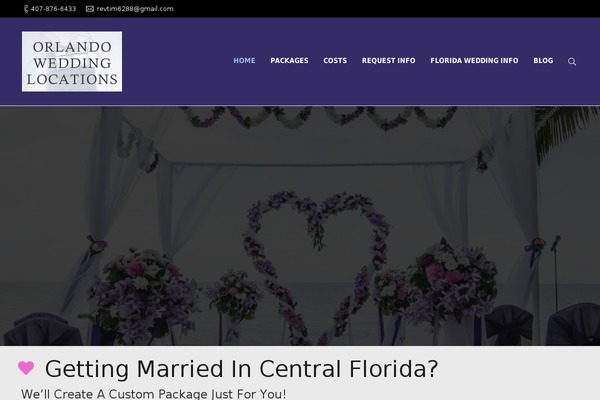 orlandoweddinglocations.com site used GridLane