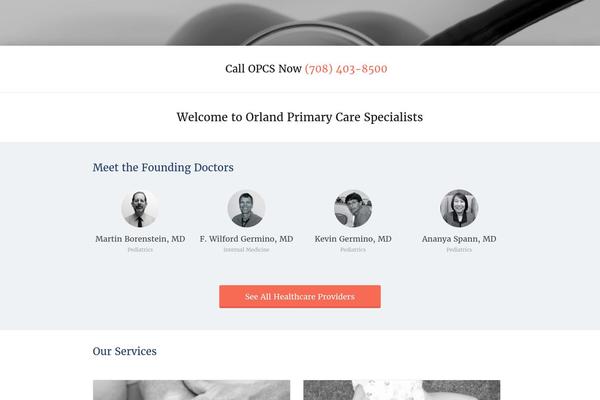 Paeon theme site design template sample