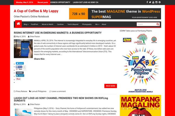 Site using About Me plugin