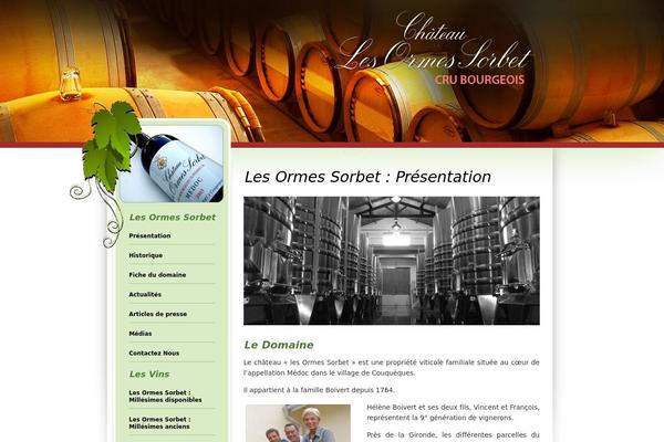 ormes-sorbet.com site used Pure-12