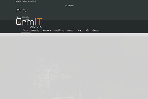 Stratusx theme site design template sample