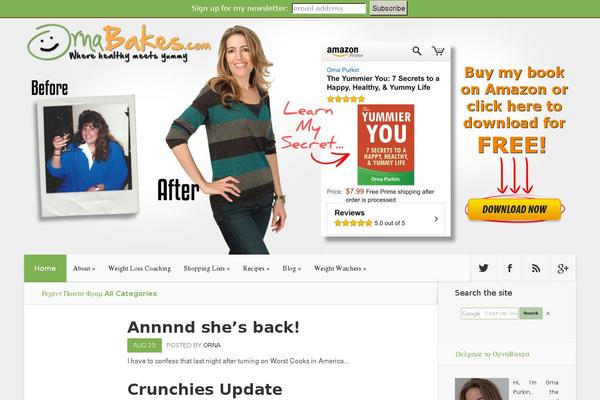 Nexus theme site design template sample