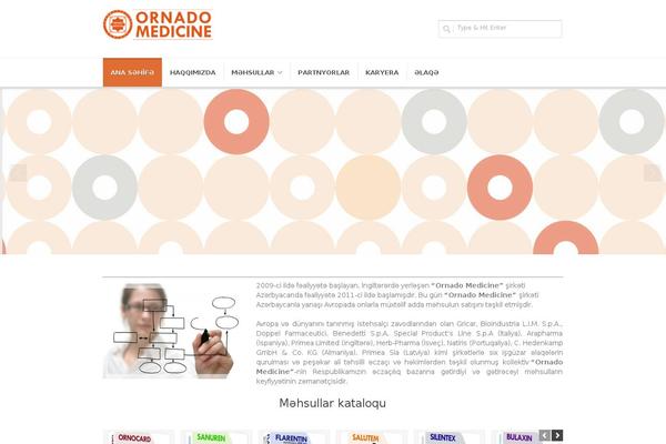 Site using TablePress plugin
