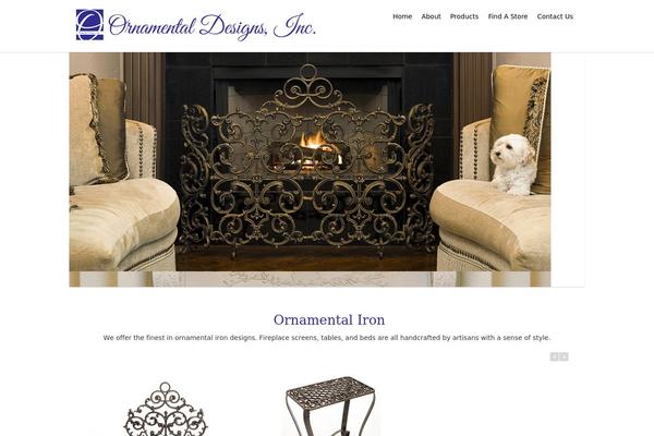 Hathor theme site design template sample