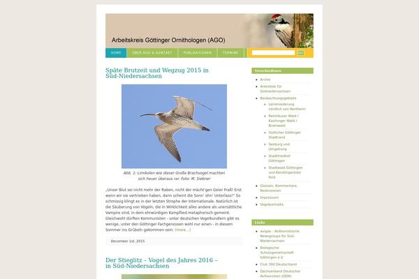 Blix theme site design template sample