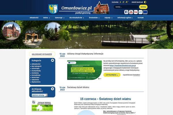 Site using Wp-contrast plugin