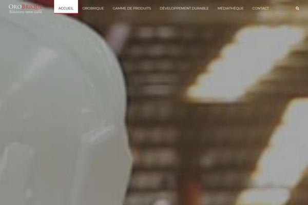 orobrique.ma site used Wp-brick