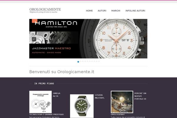 Prometheus theme site design template sample