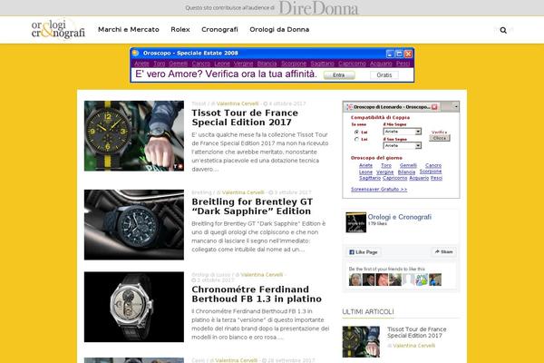 Admag theme site design template sample