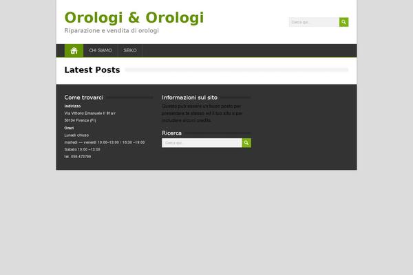 MaidenHair theme site design template sample