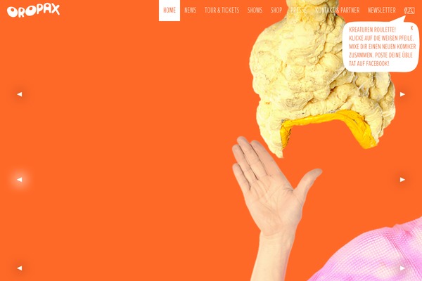 Site using GigPress plugin