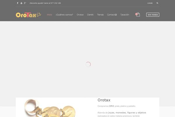 Kallyas theme site design template sample