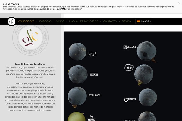 orowines.com site used Gfe