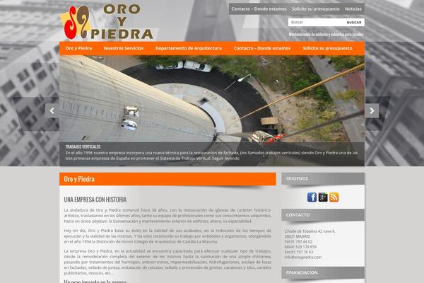 Architecture theme site design template sample
