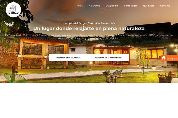 Roam theme site design template sample