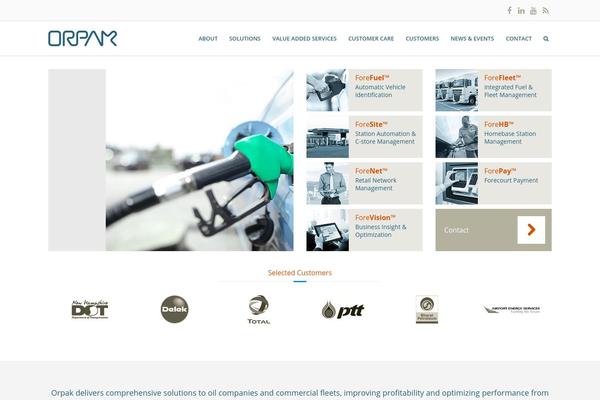 Richer theme site design template sample
