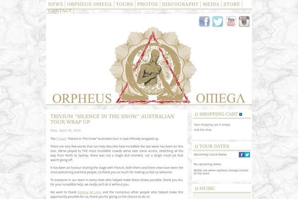 orpheusofficial.com site used Orpheus2015