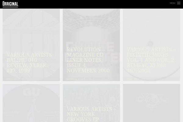 The-writer theme site design template sample