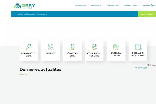 Site using Thegov-core plugin