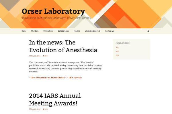 Site using WordPress Content Slide plugin
