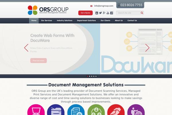 Advantec theme site design template sample