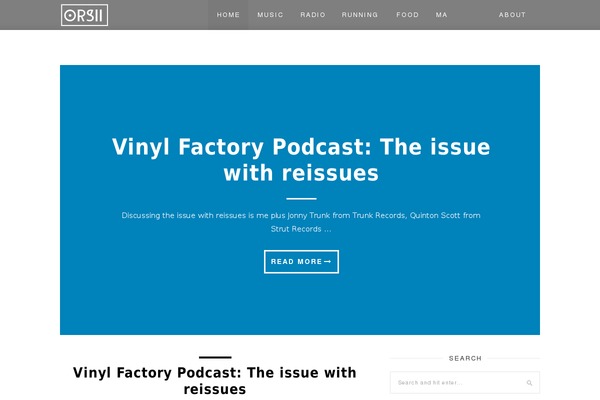 Cassia theme site design template sample