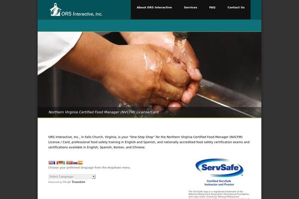 orsinteractive.com site used Ors