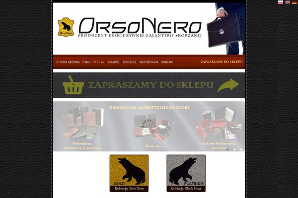 Panda theme site design template sample
