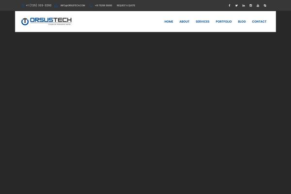 Easyweb theme site design template sample