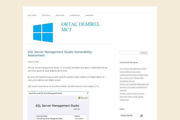 Twenty Twelve theme site design template sample