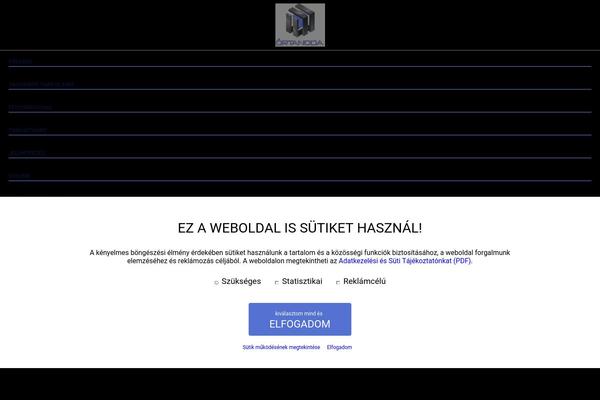 Site using Lexon-gdpr plugin